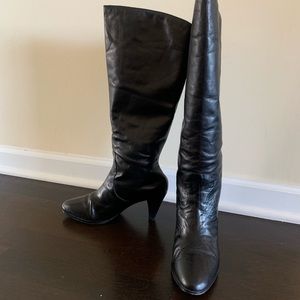 Rebecca Minkoff Black leather boots size 9M